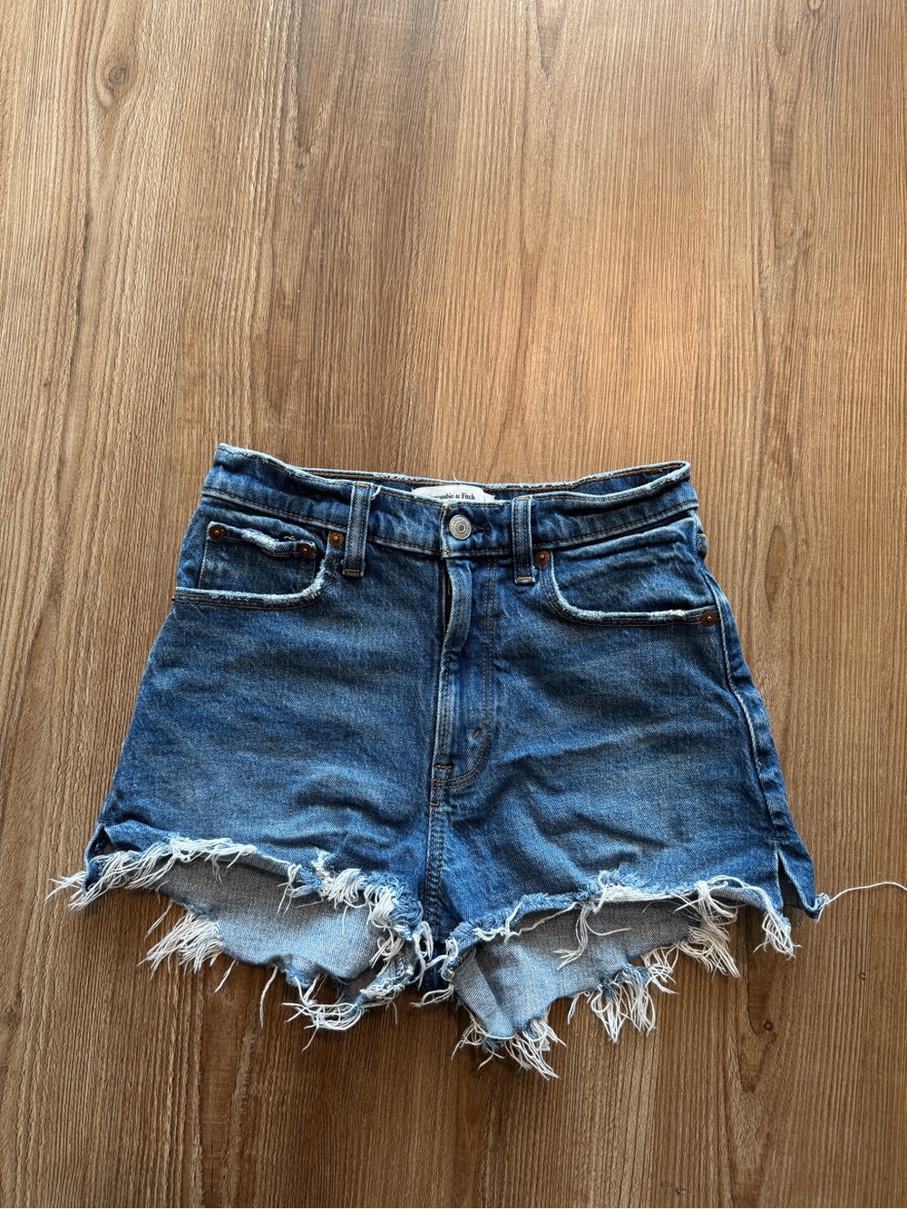 Abercrombie & Fitch High Rise Jean Short